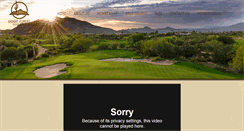Desktop Screenshot of desertforestgolfclub.com